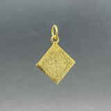 Estate 14K Y Gold Konstantinato Cross Pendant