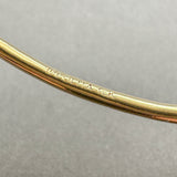 Estate Ippolita 18K Y Gold Gelato 9.10ctw Garnet Bangle Bracelet