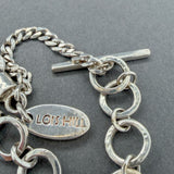 Estate Lois Hill SS Filigree Necklace