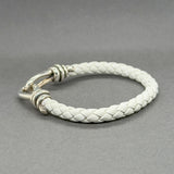 Estate Tiffany & Co. Picasso SS Leather Knot Bracelet