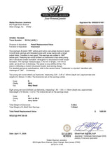 Estate 18K Y Gold 0.29ctw G/VS1-2 Diamond Stud Screwback Earrings