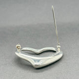 Estate Tiffany & Co. SS Peretti Open Heart Pin