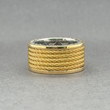 Estate Charriol STST & 18 Ring