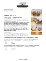 Estate Tiffany & Co 18K TT Gold Schlumberger 0.54ctw Diamond Earrings