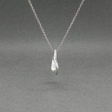 Estate Tiffany & Co. SS Peretti 16mm Open Heart Pendant