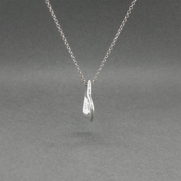 Estate Tiffany & Co. SS Peretti 16mm Open Heart Pendant