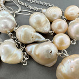 Estate SS FWP Baroque Pearl 44” Necklace