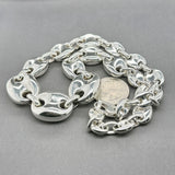 Estate SS Graduated 18” Puffed Mariner Chain