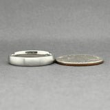 Estate Platinum 4.20mm Brushed Ring