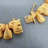 Estate Lalaounis 18K Y Gold Necklace