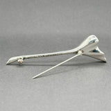 Estate Tiffany & Co. SS Calla Lily Brooch