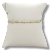 14K Y Gold 1.00ctw H/SI1 Diamond Flexible Bangle Bracelet