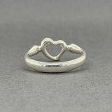 Estate Tiffany & Co. Peretti SS Open Heart Ring
