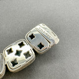 Estate David Yurman SS 1.51ctw Diamond Chiclet Bracelet