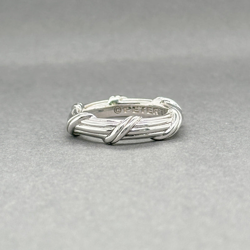 Estate Peter Thomas Roth SS Ribbon & Reed Ring – Walter Bauman Jewelers
