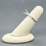 Estate 14K W Gold 0.27ctw H/SI1 Diamond Eng. Ring Mounting