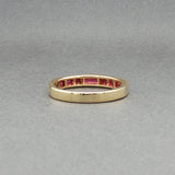 Estate 18K Y Gold 0.85ctw Ruby Ring