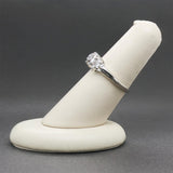 Estate 14K W Gold 1.13ctw Diamond Ring