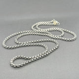 Estate David Yurman SS 14 3.6mm 32” Box Chain