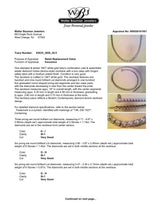 Estate 14K W Gold 10.21ctw G-I/VS2-SI1 Diamond Riviere Tennis Necklace