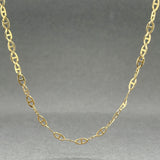 Estate 14K Y Gold 2.6mm 21” Anchor Chain