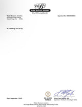 Estate Platinum 0.52ct Emerald & 0.16ctw Diamond Ring