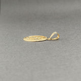 Estate 14K Y Gold 23.3mm Miraculous Medal Pendant