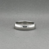 Estate Tiffany & Co. Platinum 6mm Milgrain Ring