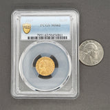 Estate 0.900 Gold 1927 Indian Quarter Eagle $2.50 PCGS MS 62