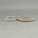 Estate 14K W Gold 0.25ctw I-J/I1 Diamond Ring