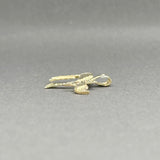 Estate 14K Y Gold Chai Pendant