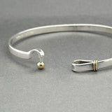 Estate Tiffany & Co. SS 18 Hook & Eye Bracelet