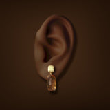 Estate Marco Bicego 18K Y Gold 5.82ctw Citrine Drop Earrings