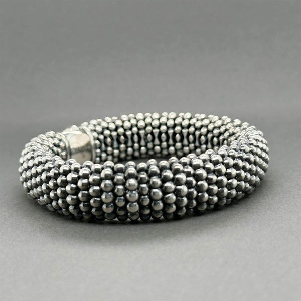 Estate Lagos SS 18 Signature Beaded Caviar Bracelet