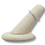 Bague d'éternité en or 14 carats avec diamants de 1,00 carat au total