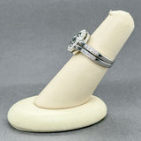 Estate 14K W Gold 2.24ctw Black-G-H/SI1-I1 Diamond Flip Ring