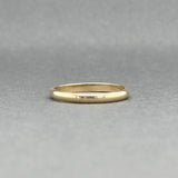 Estate 14K Y Gold 2.06mm Polished Ring