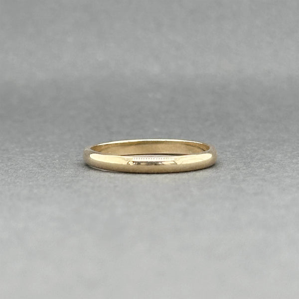 Estate 14K Y Gold 2.06mm Polished Ring
