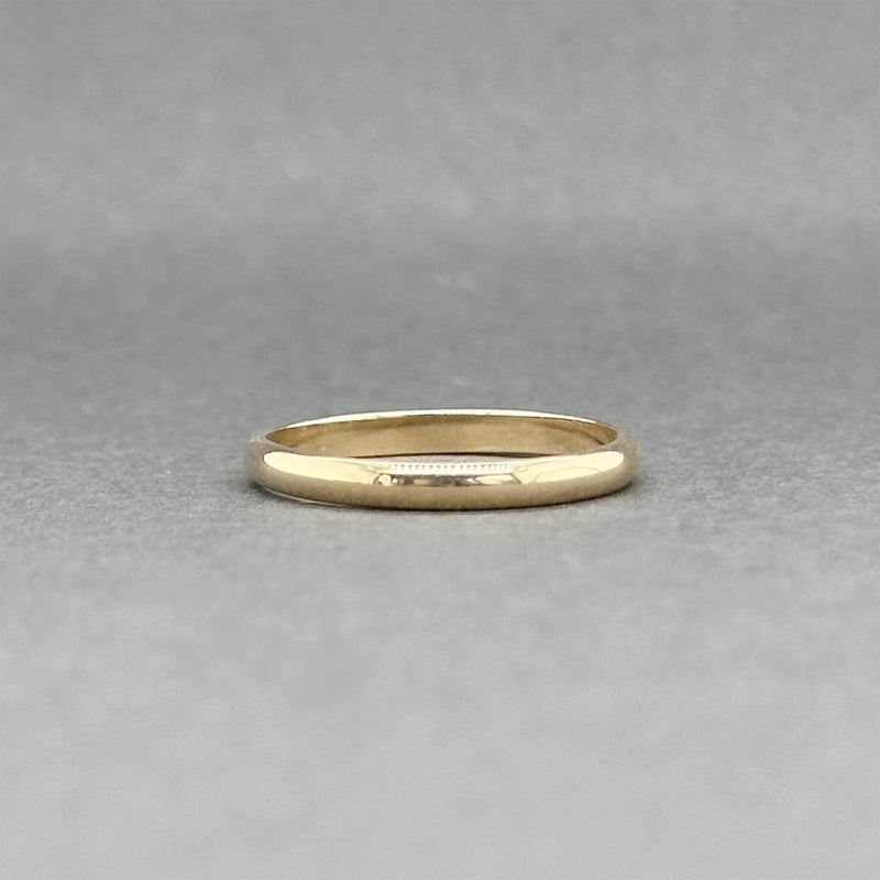 Estate 14K Y Gold 2.06mm Polished Ring