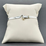 Estate Tiffany & Co. SS 18 Hook & Eye Bracelet