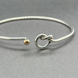 Estate SS 14 Hook Bangle Bracelet