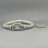 Estate John Hardy SS Kali Tanzanite & Topaz Bracelet