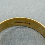 Estate Tiffany & Co. 18K Y Gold 0.30ct Ruby Ring