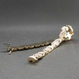 Estate 14K Y Gold Stampado Bracelet