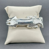 Estate SS Panther Cuff Bracelet