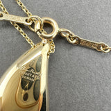 Estate Tiffany & Co. Peretti 18K Y Gold Teardrop Pendant
