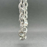 Estate Judith Ripka SS FWP 8.4mm Cable Chain