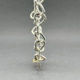 Estate David Yurman SS 18 Heart Link Necklace