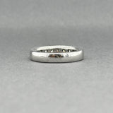 Estate Platinum 1.02ctw G-H/VS2 Diamond Anniversary Ring