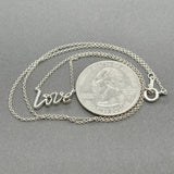 Estate Tiffany & Co. SS Picasso Love Graffiti Necklace